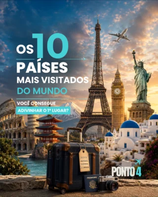 O 1º lugar era o que você imaginava? 🌍✈️
Esse ranking mostra que alguns destinos nunca saem da lista de desejo dos viajantes.
Qual país te surpreendeu mais?
Planeje sua próxima experiência com a Ponto 4.
#bookyourdream #ponto4turismo #viagemdossonhos #turismobrasil #turismointernacional #patteourupemashopping