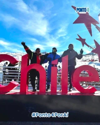 Primeira viagem internacional, neve pela primeira vez e momentos que ficam para sempre na memória. 🇨🇱
O Felipe, a Wiviane e o Gustavo embarcaram para Santiago do Chile e viveram dias incríveis conhecendo o Valle Nevado, El Colorado e Farellones. Mais do que uma viagem, uma experiência completa para aproveitar o melhor da temporada de neve.
@felipe.costa1906
@wivi_bolsa
#bookyourdream #ponto4turismo #viagemdossonhos #turismobrasil #turismointernacional #patteourupemashopping
